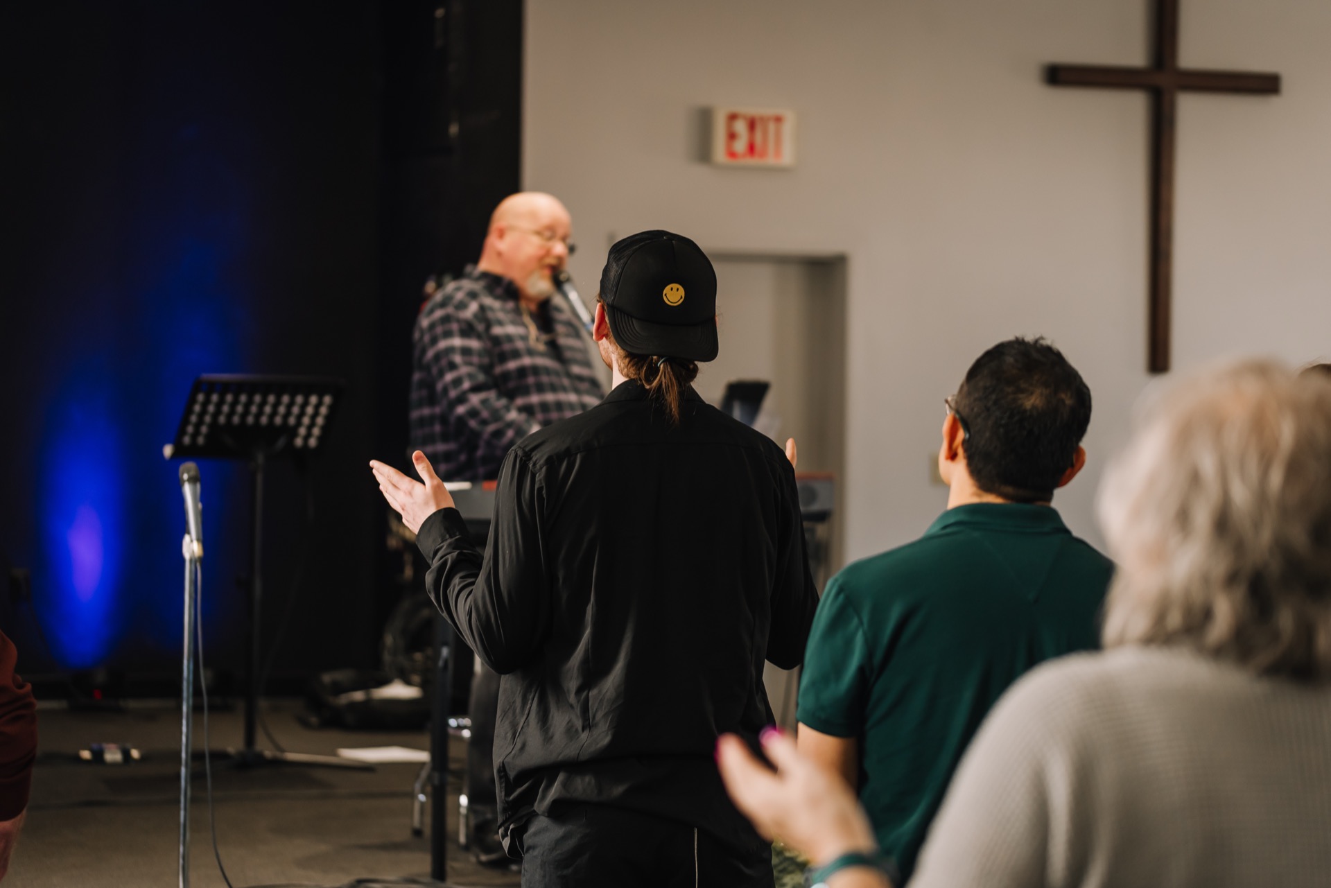 Arthur Pentecostal Assembly in worship